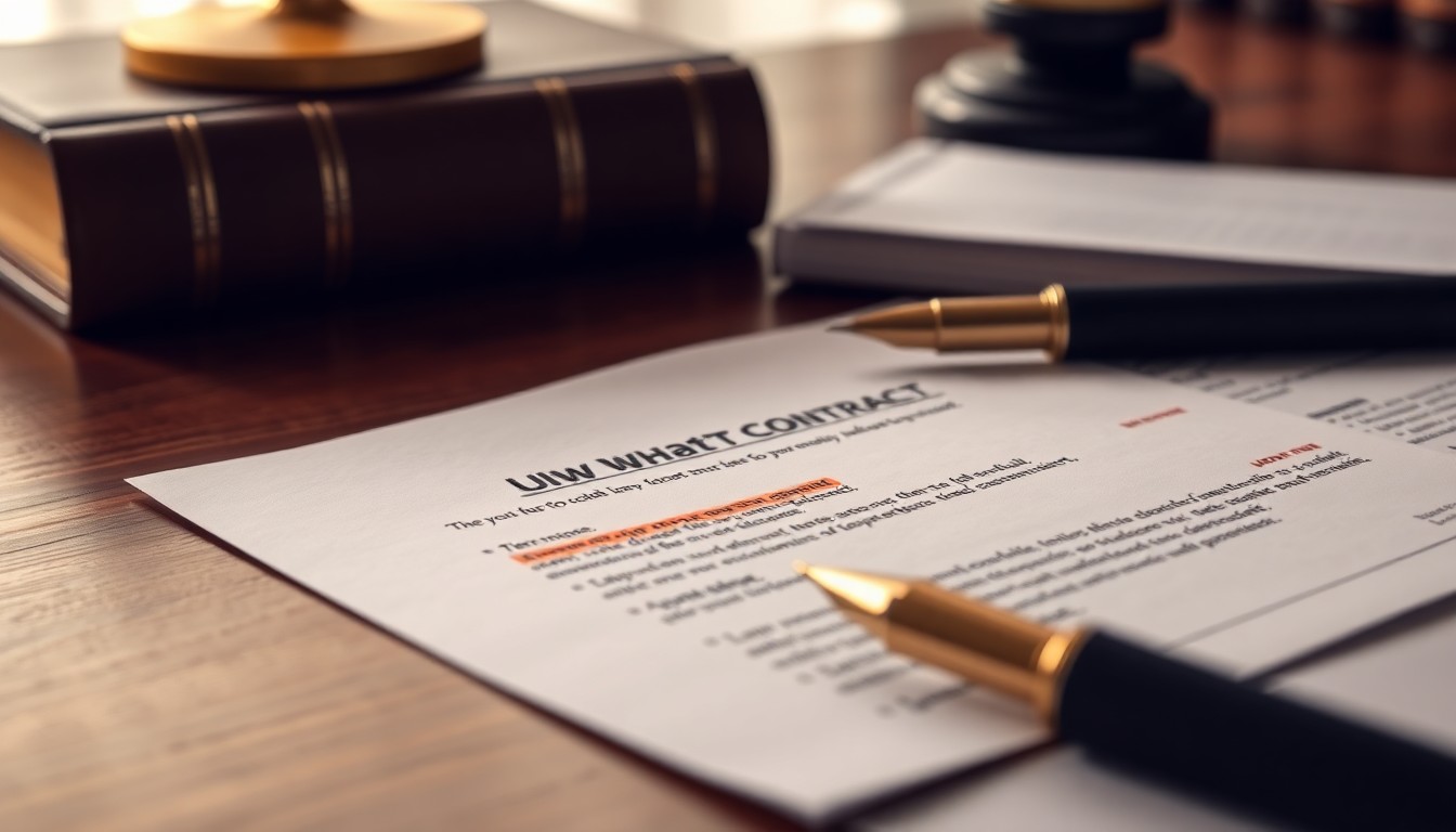 Les clauses essentielles à ajouter dans vos contrats professionnels